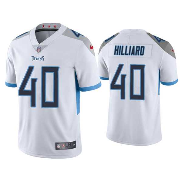 Nike Men & Women & Youth Tennessee Titans #40 Dontrell Hilliard White Vapor Untouchable Stitched Jersey,We sell and wholesale Nike Men & Women & Youth Tennessee Titans #40 Dontrell Hilliard White Vapor Untouchable Stitched Jersey on line form chian!